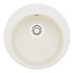 Мийка гранітна кругла INTERLINE RONDO 505х195, колір old white