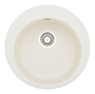Мийка гранітна кругла INTERLINE RONDO 505х195, колір old white