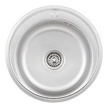 Мийка з нержавіючої сталі прямокутна INTERLINE RONDO MICRODECOR 510х180, колір нержавіюча сталь