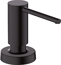 Дозатор для мыла и лосьона HANSGROHE A51, цвет черный