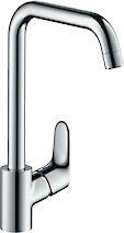 Смеситель HANSGROHE FOCUS E2, с поворотным изливом на 3 положения 31820000, цвет хром