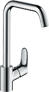 Смеситель HANSGROHE FOCUS E2, с поворотным изливом на 3 положения 31820000, цвет хром