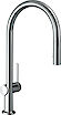Смеситель HANSGROHE TALIS M54 с выдвижным душем 72800000, цвет хром