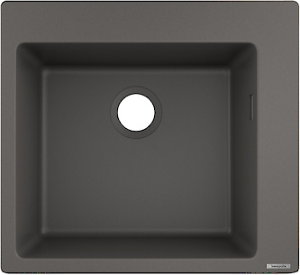 Мийка гранітна HANSGROHE S510-F450 вбудована мийка 560x510x205, колір stone grey