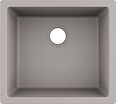 Мойка гранитная HANSGROHE S510-U450 под столешницу 500x450x205, цвет concrete grey