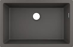 Мойка гранитная HANSGROHE S510-U660 под столешницу 710x450x205, цвет stone grey