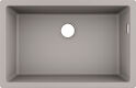 Мойка гранитная HANSGROHE S510-U660 под столешницу 710x450x205, цвет concrete grey