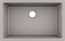 Мойка гранитная HANSGROHE S510-U660 под столешницу 710x450x205, цвет concrete grey