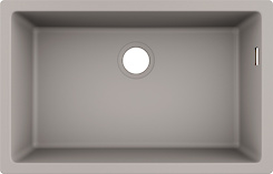 Мийка гранітна HANSGROHE S510-U660 під стільницю 710x450x205, колір concrete grey