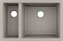 Мойка гранитная HANSGROHE S510-U635 под столешницу 710x450x205, цвет concrete grey