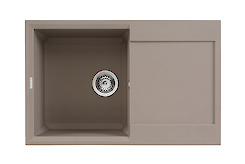 Мойка гранитная ELLECI EASY 300, 790х500х230, цвет tortora 43