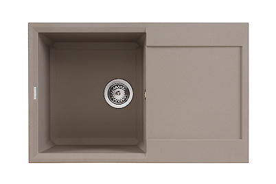 Мийка гранітна ELLECI EASY 300, 790х500х230, колір tortora 43