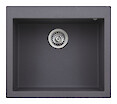 Мойка гранитная Ellice Q105 570х500х220, цвет titanium 73