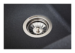 Мойка гранитная прямоугольная INTERLINE VEGA, 780х500х205, цвет grigio