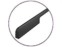Ручка профиль Virno Lines 406/1024, черный матовый