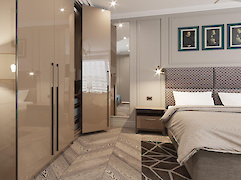 Ручка профіль Virno Lines 406/1024, чорний матовий