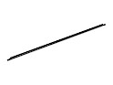 Мебельная профильная ручка Virno Lines 408/1024, черный