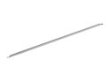 Мебельная профильная ручка Virno Lines 408/1024, никель браш