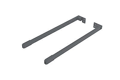 Поздовжній релінг GTV для шухляди AXIS PRO L=500, антрацит