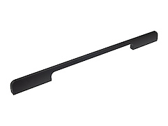 Меблева профільна ручка Virno Lines 406/320, чорний матовий