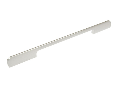 Мебельная профильная ручка Virno Lines 406/320, никель браш