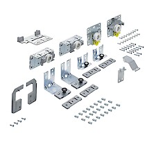 Комплект роликов Hettich TopLine L v2.0 для шкафа с 2 дверьми, передняя справа, толщина двери 10-16 мм, 50 кг (9242709)