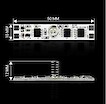 Выключатель сенсорный с диммером DP-01-D-10A для профиля LED 10А DC12V