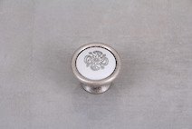 Мебельная ручка Giusti РГ 25 P17.20.A9.15G старое серебро