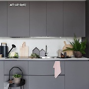 MDF панели LuxeForm Acryl TopХ1800 Меркурий матовый MT-AF-501U 18.4 мм