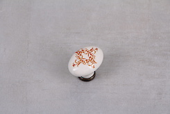 Меблева ручка-кнопка Giusti РГ 14 P02.01.68.D1G старе золото