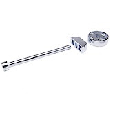 Меблева стяжка для тонких стільниць (компакт-плити) K TOP d=20мм Italiana Ferramenta (к-т 2 шт), цинк