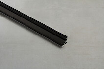 Профиль угловой LED GLAX GTV L=2 м, черный