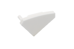 Комплект заглушок GTV для кутового профілю з LED підсвічуванням, біла