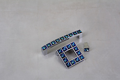 Мебельная ручка Giusti РГ 67 WPO550.032.BL02 хром глянцевый 