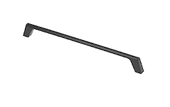 Меблева ручка-скоба GTV чорний матовий (UZ-G2-224-20M)