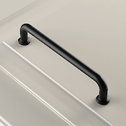 Меблева ручка-скоба GTV NORD чорний матовий (UZ-NORD-128-20M)