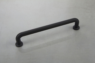 Меблева ручка GTV NORD чорний матовий (UZ-NORD-128-20M)