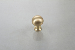 Меблева ручка-кнопка GTV NORD золото матове (GZ-NORD-1-18)