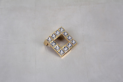 Меблева ручка Giusti РГ 70 WPO550.032.KRGP золото глянсове