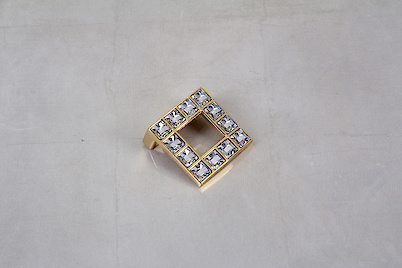 Меблева ручка Giusti РГ 70 WPO550.032.KRGP золото глянсове