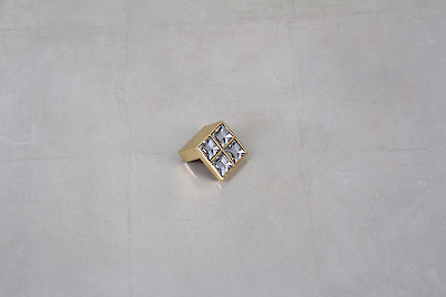 Меблева ручка Giusti РГ 64 WPO550.016.KRGP золото глянсове