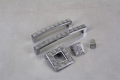 Мебельная ручка Giusti РГ 72 WPO550.032.RSG02 хром глянцевый 