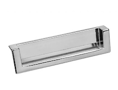 Меблева врізна ручка Gamet UN50/96, хром