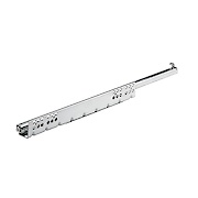 Напрямна Hettich Quadro 25 часткового висування з демпфером Silent System L = 550 мм, ДСП 18мм, права