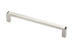 Меблева ручка GTV BAGIO шліфована сталь (UZ-BAGIO-160-06)