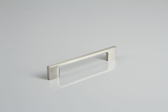 Меблева ручка GTV UZ-819 шліфована сталь (UZ-MODEN-128-06)