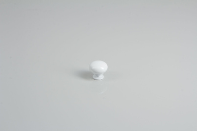 Меблева ручка-кнопка GTV BERGAMO білий (GS-BERGA-1-10)