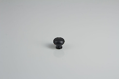 Меблева ручка-кнопка GTV BERGAMO чорний (GS-BERGA-1-20М)