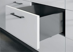 Шухляда GTV AXIS PRO H=168мм L=400мм, антрацит