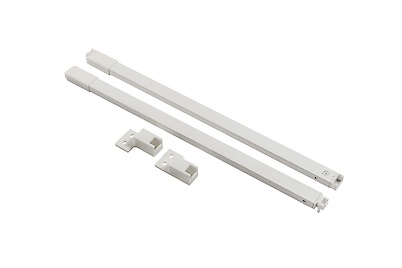 Поздовжній релінг GTV для шухляди AXIS PRO L=400, білий